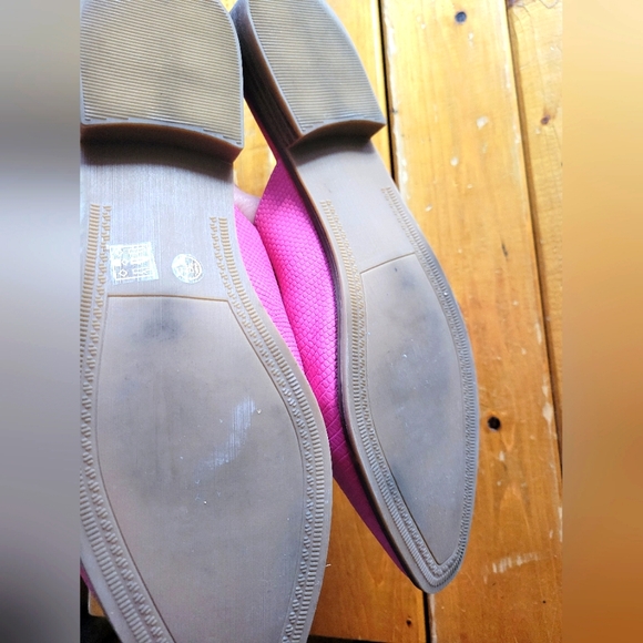 Pink slip on shoes like new - Picture 5 of 5